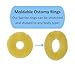 20pcs Moldable Ostomy Barrier Rings, 2 Inch Diameter 4mm Thickness Skin Barrier Ring, Medical Hydrocolloid Colostomy Supplies for Ileostomy and Urostomy Bags