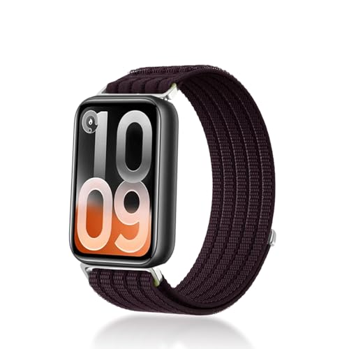 [HUKWIMO] For Xiaomi Smart Band 10 Pro �R�R���p�`�u�� �����x�� �g�o���h �i�C���� �E���ȒP �X�|�[�c�o���h �҂ݍ��� ��� �h�� �_�炩�� �j�����p �L�k�o���h �T�C�Y�����\ �אg Xiaomi Smart Ba