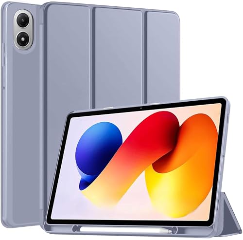 Image of ProElite Cover for Redmi Pad 2 Pro 12.1 inch Case, Soft Flexible Flip Case Cover for Redmi Pad 2 Pro 12.1 inch with Pen Holder, Support Auto Sleep Wake, [Recoil Series] - Lavender