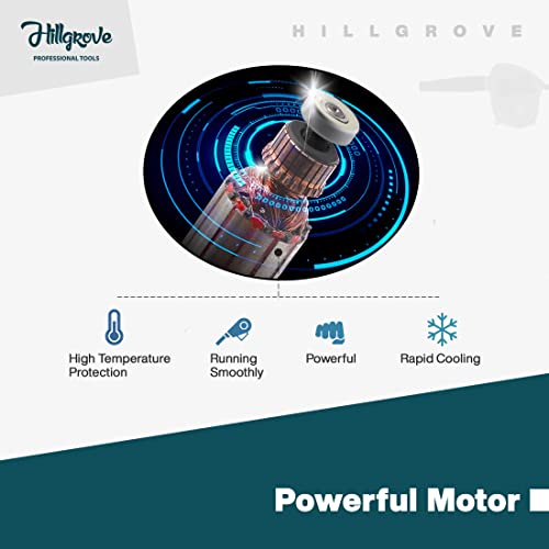 Image of Hillgrove HGBLW3M4 Electric Air Blower and Suction Dust Cleaner 800W /18000RPM for AC /Computer /Home with Air Blower Machine Gun Dust Cleaning Forward Curved Air Blower (Corded Vacuum) Multicolor