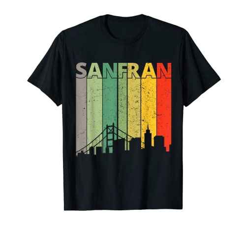 Camisa de San Francisco | 80's Vintage San Fran Skyline Camiseta