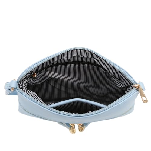 Image of Lightweight Medium Crossbody Bag with Tassel