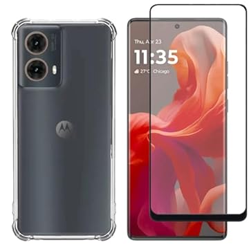 Capa Case Compatível Motorola Moto G85 Película De Vidro 3D 9D Premium - Phone Palace