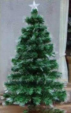 Árvore de Natal de Led e Fibra Óptica 90CM Bivolt quente e frio