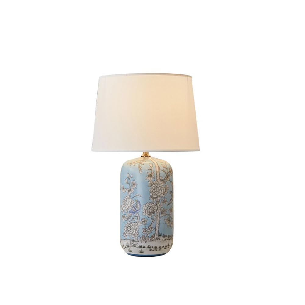 Kx9Lb8d Nightstand Lamps Living Room Sofa Warm Ceramic Light Luxury Master Bedroom Bedside Lamp