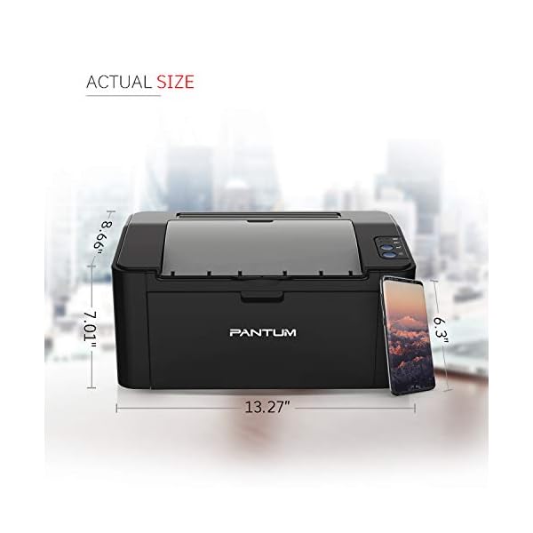 Pantum P2500 Laser Printer (Black and White) Jaguar Byte