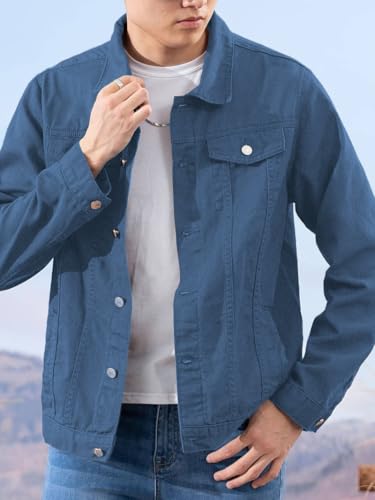Image of TOPLOT Men's Jacket | Stylish Outerwear Design | Premium Quality | Regular Fit Structure | Comfortable Wear | Trendy Look Styling | Functional Layering | Perfect for Casual & Outdoor Wear (5266)