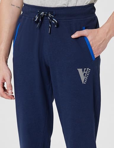 Image of Van Heusen Athleisure Men's Cotton Rich Track Pant(Colors & Print May Vary)