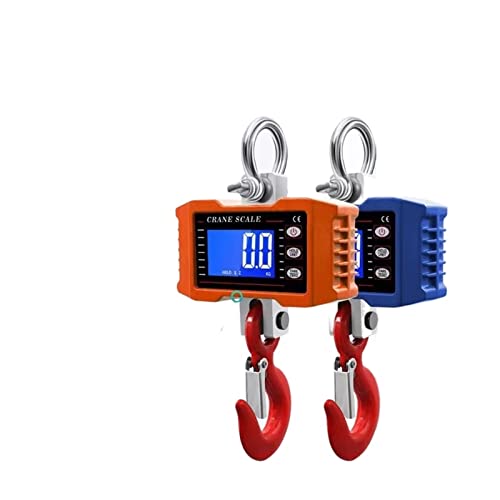 �N���[�� �X�P�[�� 1T 500kg �f�W�^�� LCD �f�B�X�v���C �����[�g �R���g���[���Y�Ɨp���Ɨp(Blue)