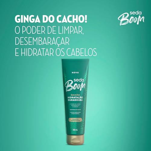 Seda Boom Shampoo Higienizador Manteiga de Karité 250ml
