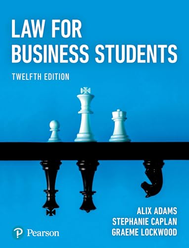 PEARSON EDUCATION - Law for Business Students - -14%