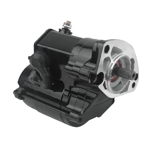 Starter 1.5KW Nuev@ Reemplazo Compatible con Road King 2007 Heritage Softail Dyna FLHR FLHRC FLHRS FLHT FLHX FLSTC 31618-06 miniatura 5