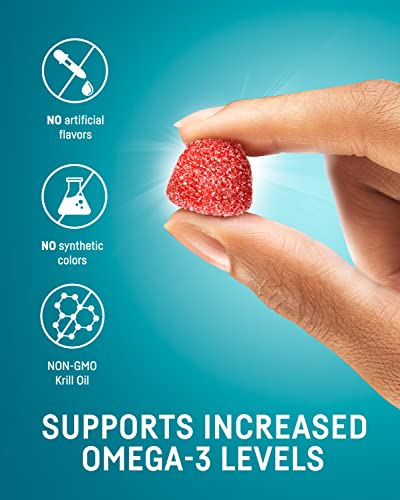 Kori Multi-Benefit Omega-3 Gummies| Heart, Brain, Joint, Eye, Skin, & Immune| Non-Gmo, No Artificial Flavors Or Synthetic Colors| Antarctic Krill Oil With Superior Absorption Vs Fish Oil #TOP4