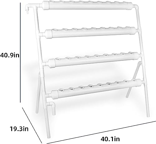 Hydroponics Growing Tower, 9-Lay 36-Spots Hydroponic Indoor Vertical ...