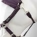 HORZE Paso Fino 2 in 1 Halter and Fly Mask - Black Plum - Pony