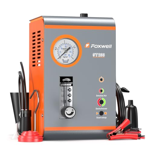 FOXWELL ST203 Smoke Tester for Car, EVAP Smoke Machine Leak