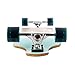 Retrospec Tidal 41-inch Drop-Down Longboard Skateboard Complete 41-Inch; Steel Blue (3505)