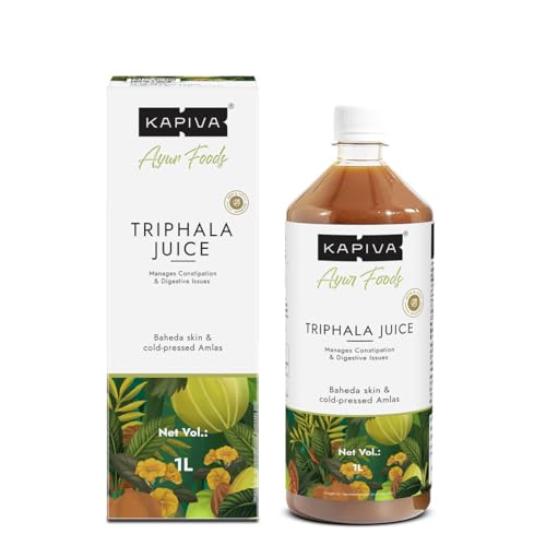 Transform Your Health with Triphala: A Closer Look at Its Benefits 9 Kapiva Triphala Juice | 100% Ayurvedic | Relieves...