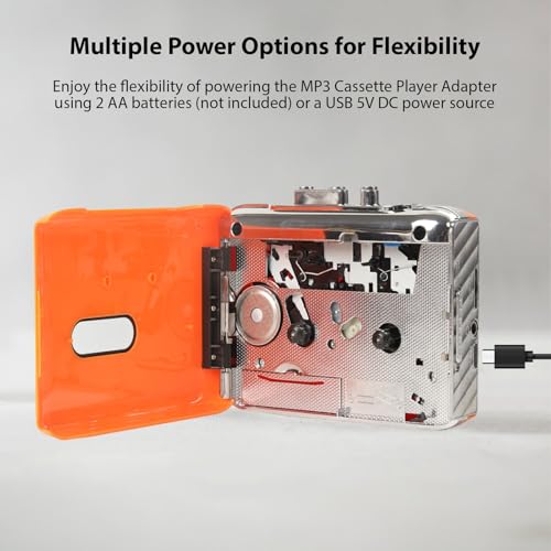 Mini lecteur cassette portable convertisseur MP3 avec logiciel de capture CD