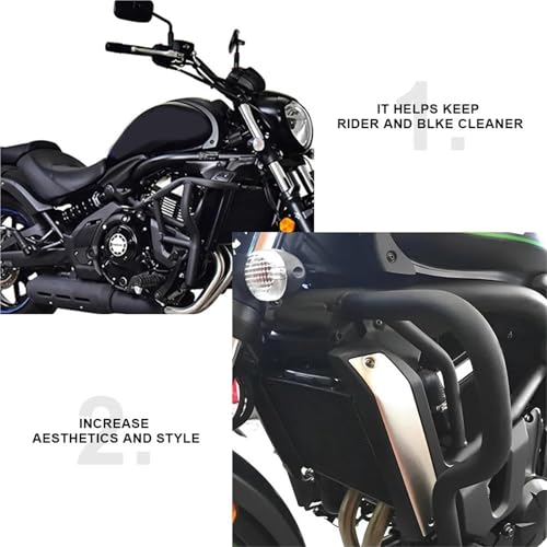 Barre de protection Kawasaki Vulcan S en acier premium