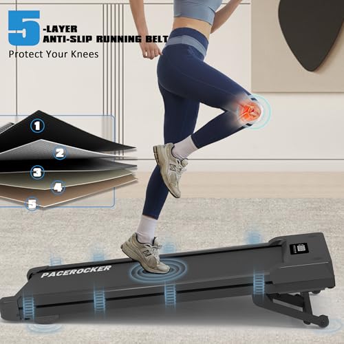 PACEROCKER Walking Pad with 9-Level Auto-Incline & Bluetooth — view 7