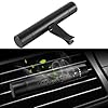 Enwye 2 Pcs Metal Car Essential Oil Diffuser Vent Clip with 12 Refill Sticks Adjustable Fragrance Concentration for Auto Air Vent #5