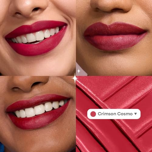 Image of Nykaa Superlight Lip Cloud Airy Mousse Matte Liquid Lipstick for Lip & Cheek (Crimson Cosmo)