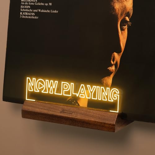 Onmiwod Light Up Now Playing Vinyl Record Stand Wall...