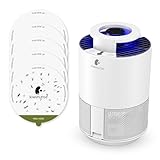 Indoor Flying Insect Trap with Suction - for Fruit Flies, Gnats, Mosquitoes -...