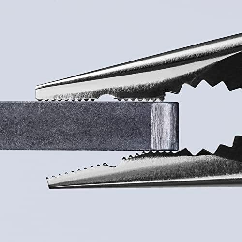 Knipex Szczypce uniwersalne z ostro zakończonymi szczękami chromowane, z wielokomponentowymi nasadkami 145 mm 08 25 145