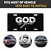 CTVSLFU Front License Plate Cover – Aluminum Metal Car Accessory, Rust-Proof Novelty Vanity Tag Decor for Men & Women, 6x12 with 4 Holes - 019 God is Good