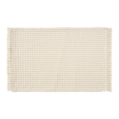 Tapis antidérapant lavable en machine pour descente de lit moderne