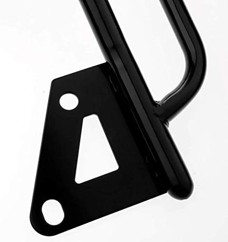 Miniatura 6 de Portaequipajes de motocicleta Soporte de montaje Tour Pack para Honda Grom MSX125 Soporte trasero Hardware de repuesto (negro)