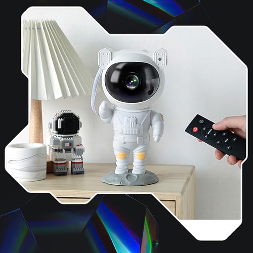 Projetor de luz noturna de astronauta para galáxia luz noturna estrelada projetor de luz de teto neb