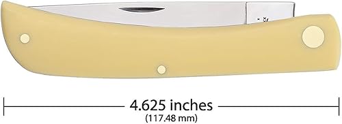 Miniatura 2 de Cuchillo Case de bolsillo para agricultor, de cromo vanadio, mango amarillo