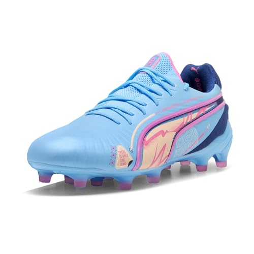 PUMA Mens King Ultimate Volume Up Firm GroundArtificial Ground Soccer Cleats - Blue - Size 9.5 M2