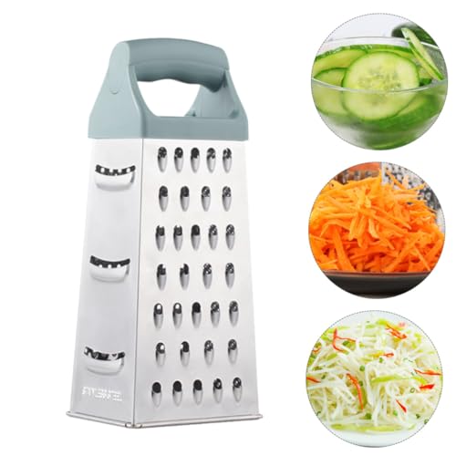 Rallador plano multiusos para queso y verduras compacto miniatura 6
