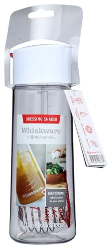 Whiskware Salad Dressing Shaker with BlenderBall Wire Whisk, Tritan
