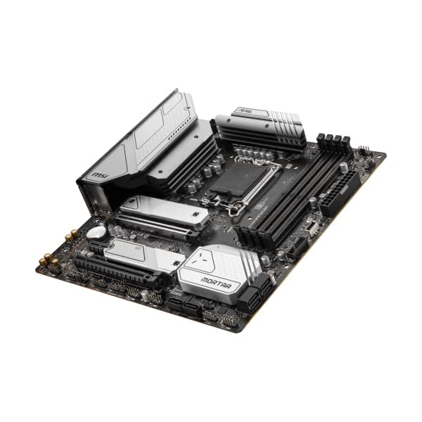 MSI mag B660M Mortar WIFIPlaca Base Micro-ATX - Admite Procesadores Intel Core 12th Gen, LGA 1700 – Dual Channel DDR5, 1 Ranura PCIe 4.0x16, 1 Ranura PCIe 3.0 x16, LAN 2.5G, Wi-Fi 6E (7D42-007R) - Image 5