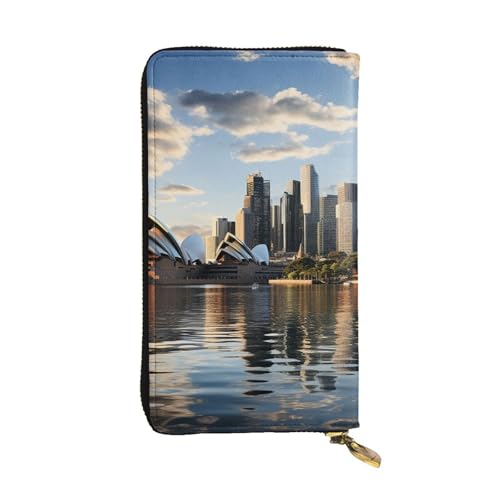 Sac à main de voyage City Sydney portefeuille en cuir zippé pour téléphone et cartes