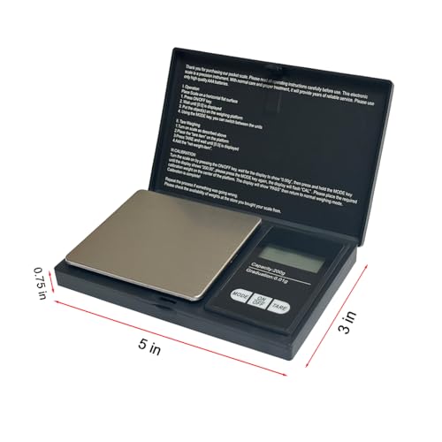 - QI HUO JU - Archery Arrow Scale Grain Scales Portable Digital Arrows Weight Scale with Arrow Holder, LCD Display and High-Precision Accurate, Included Batteries