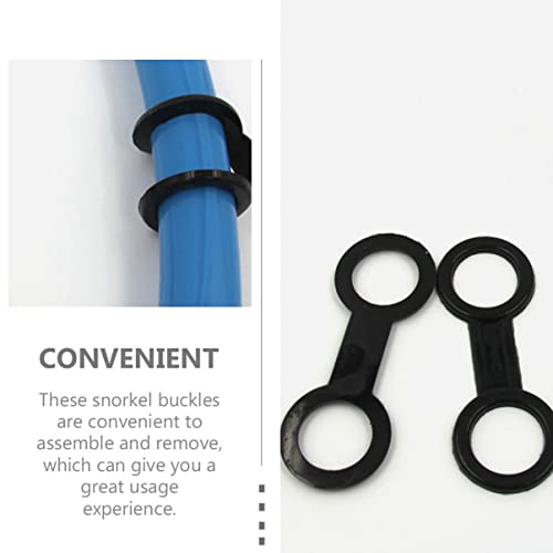 Fijador portátil para máscara de buceo y hebilla ajustable de snorkel 5