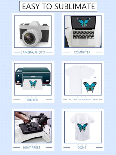 8 Pieces Kids White Sublimation Blank DIY Crew Neck Short Sleeve Tshirt for Boys Girls Summer Transfer Heat Printing2