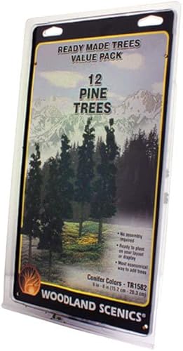 Miniatura 2 de Set de 12 coníferas de árbol listo para hacer juego de 12