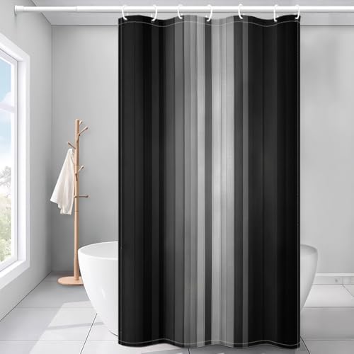 Rideau de douche chic en polyester de qualité supérieure 140 x 220