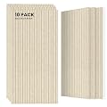 10 Pack Large Acoustic Panels, 47.2 x 23.6 x 0.35 Inch Sound Proof Foam Panels for Walls?Premium Noise Dampening Panels,Sound Panels for Media Room, Office and Studio,Camel