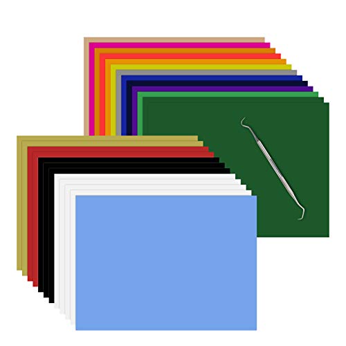 HTVRONT Heat Transfer Vinyl Bundle - 25 Pack 12