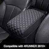 JKCOVER Center Console Armrest Cover Compatible with Toyota 4Runner 2010-2020 2021 2022 Truck...
