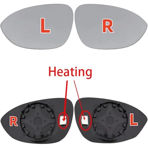 Verre de rétroviseur chauffant gauche/droite de qualité supérieure pour BMW M3 I8 Z4 - 2
