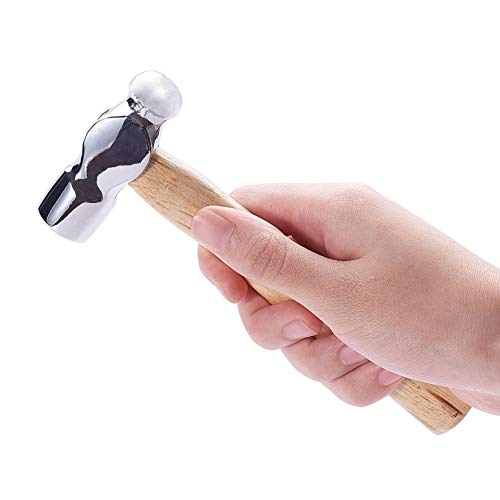 Benecreat DIY-BC0010-58-US 6 Inch Long Iron Jewelry Making Hammer thumb #2